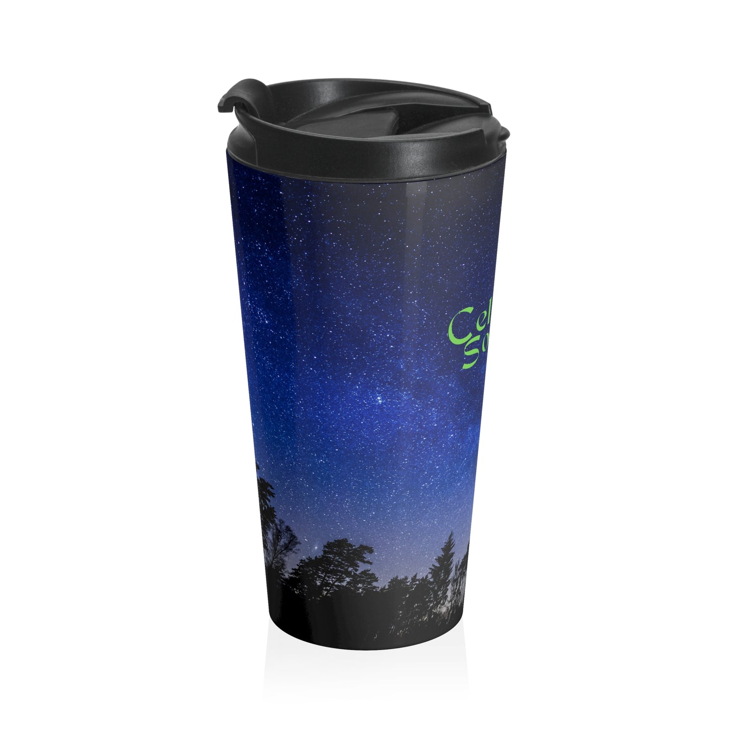 "Celebrate Sobriety" Stainless Steel Travel Mug