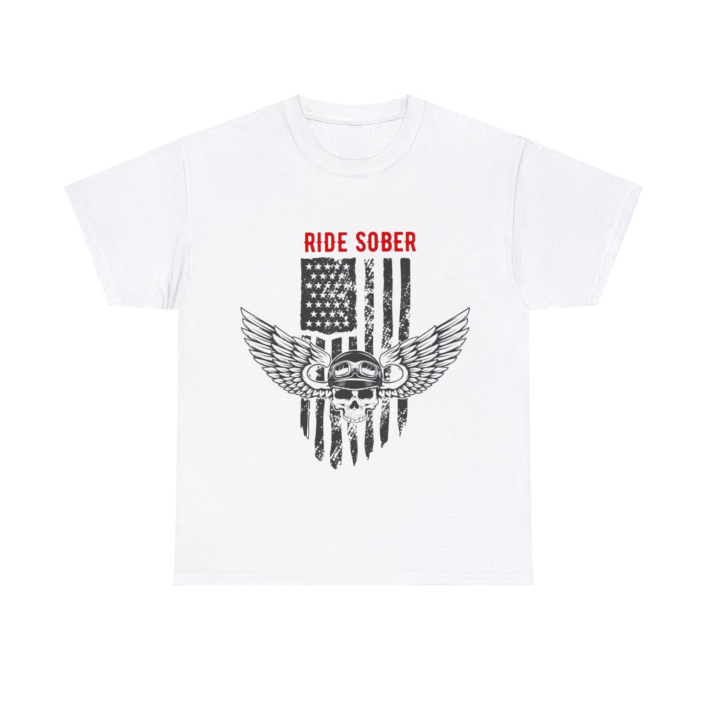 "Ride Patriot" Two-Sided Unisex Tee