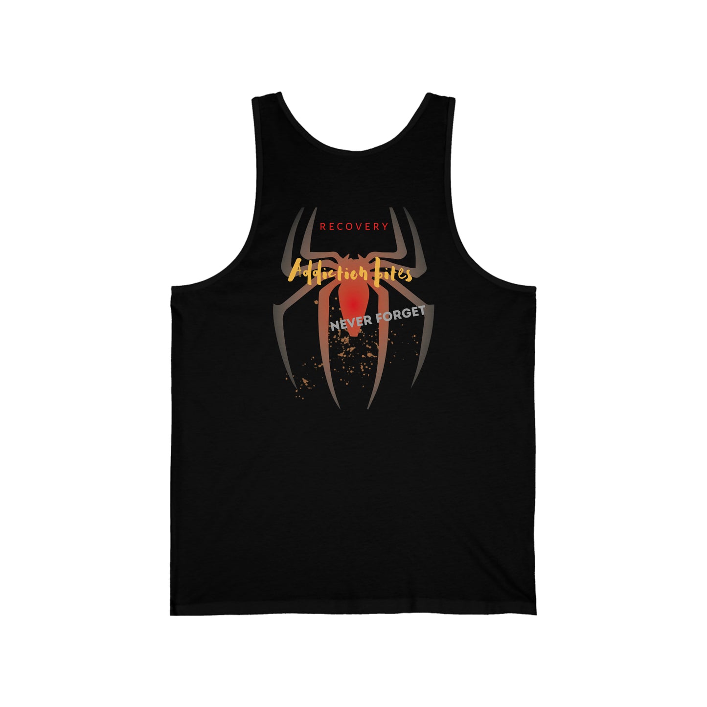 "Recover or Die" Two-Sided Unisex Tank