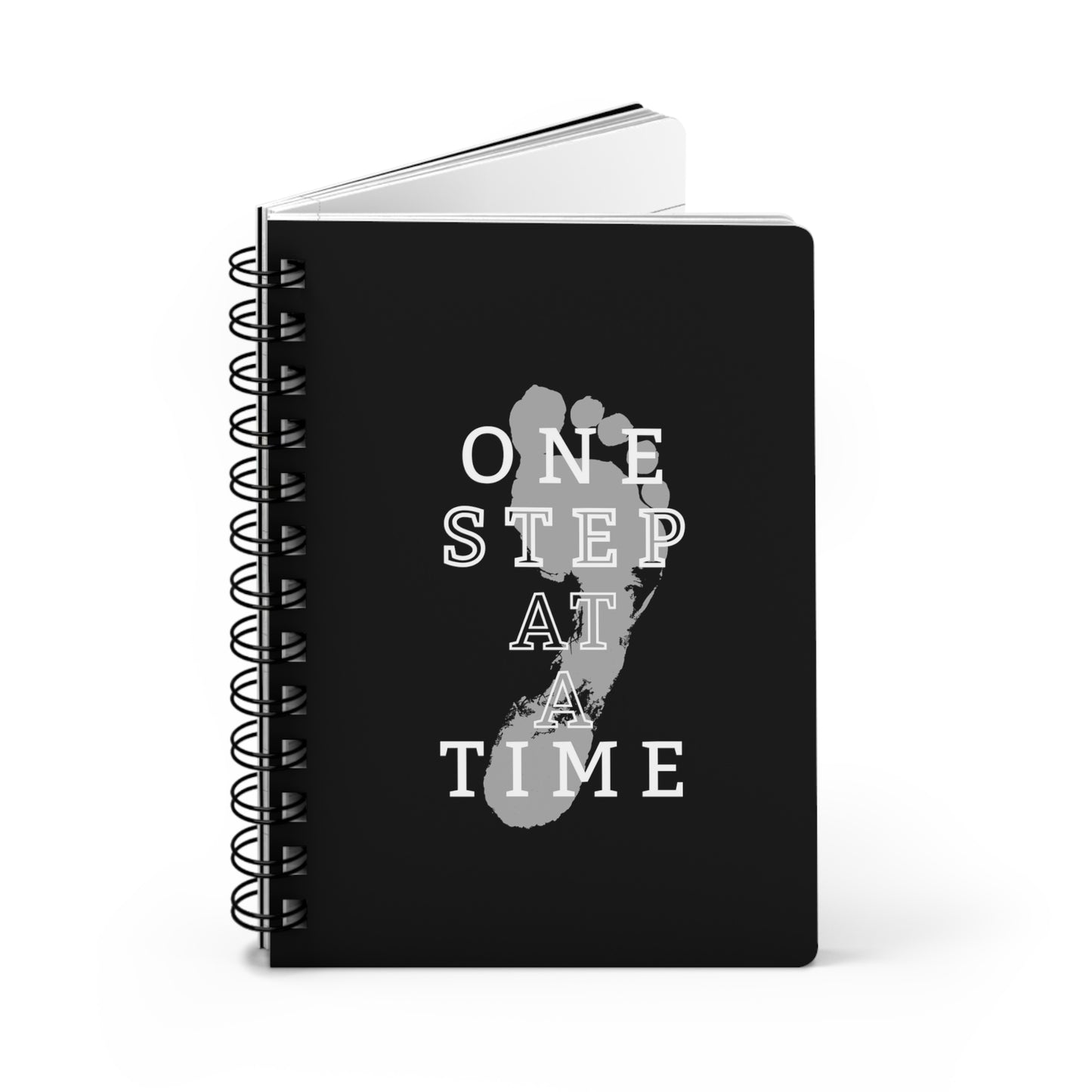 "One Step At A Time" 5"x7" Recovery Journal