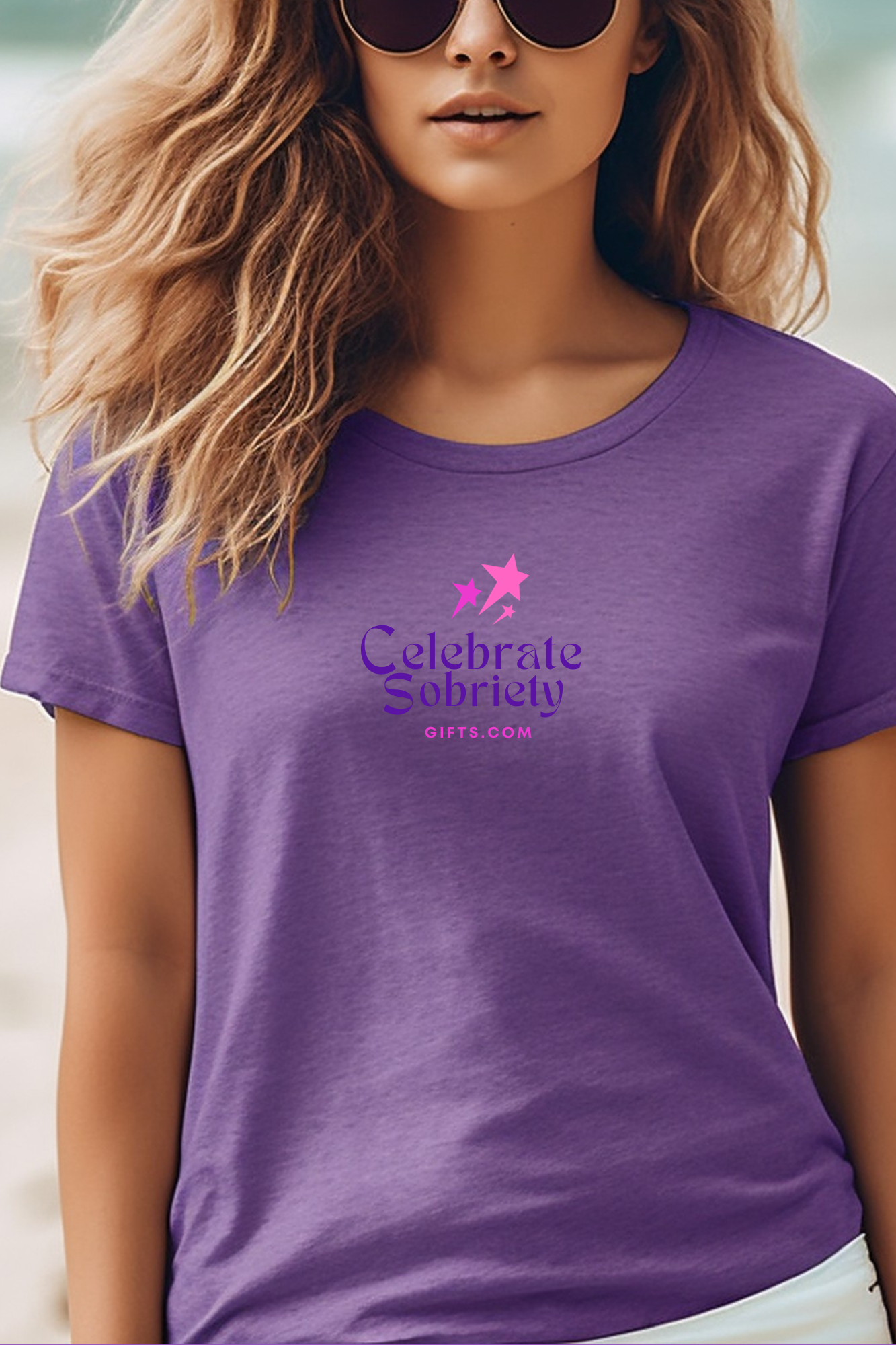 "Celebrate Sobriety" Unisex Short Sleeve Tee