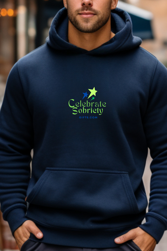 "Celebrate Sobriety" Unisex Recovery Hoodie
