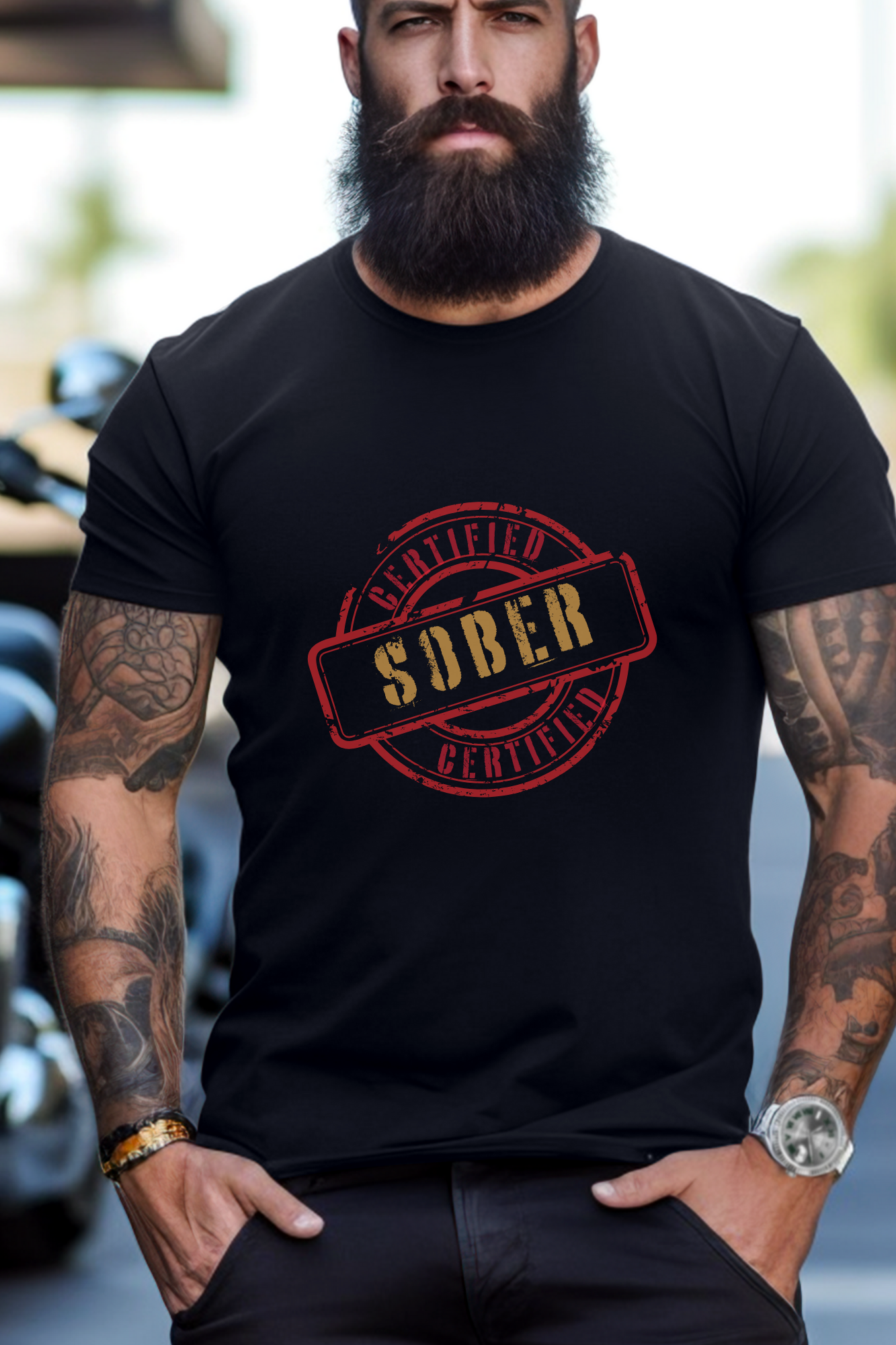 "Certified Sober" Unisex Tee Shirt